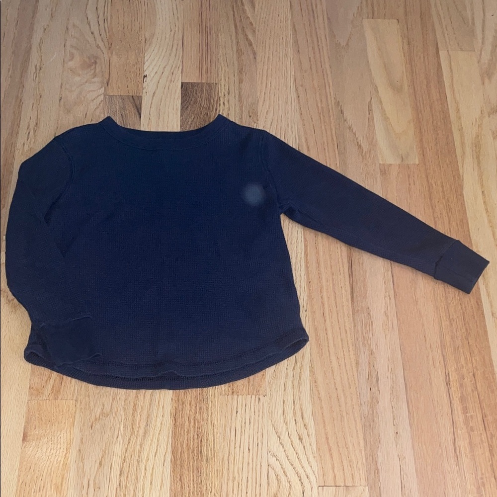 Old Navy Kids Navy Long Sleeve Tee